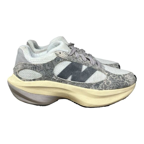 New Balance Sneakers Mens 6 Grey Snakeskin Animal Print UWRPDNBS Activewear Run - Picture 10 of 10